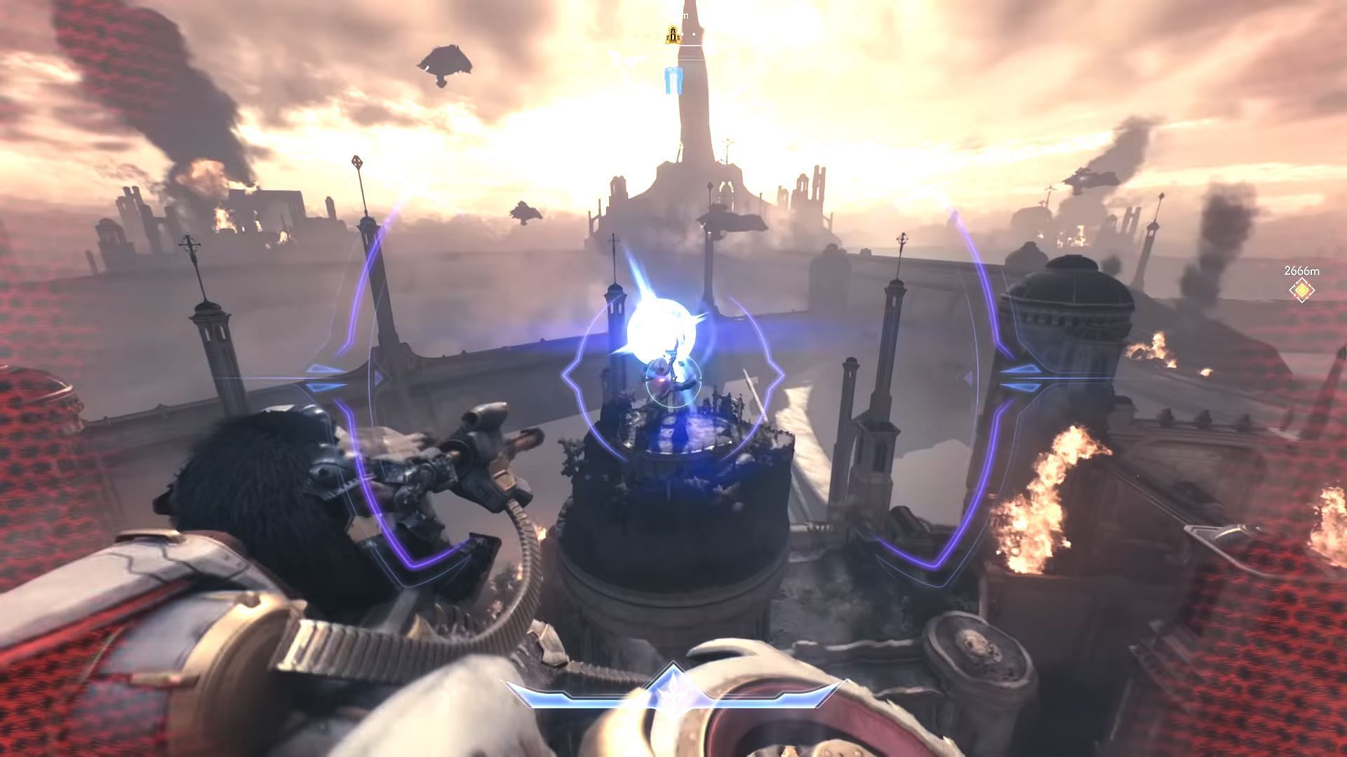 Optional encounter in the Holy City of Aratum (Image via Sportskeeda Gaming || Bethesda Softworks)